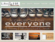 Tablet Screenshot of libertyhillcoc.com